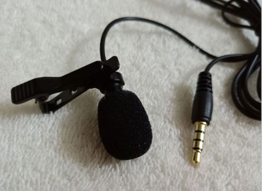 Naxius MIC-10 Δυναμικό Microfon 3.5mm Πέτου, Clip On pentru Vocale