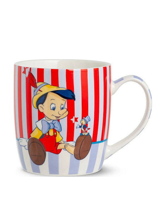 Egan Italy Pinocchio Чаша Кафяв от Порцелан Многоцветен 360мл