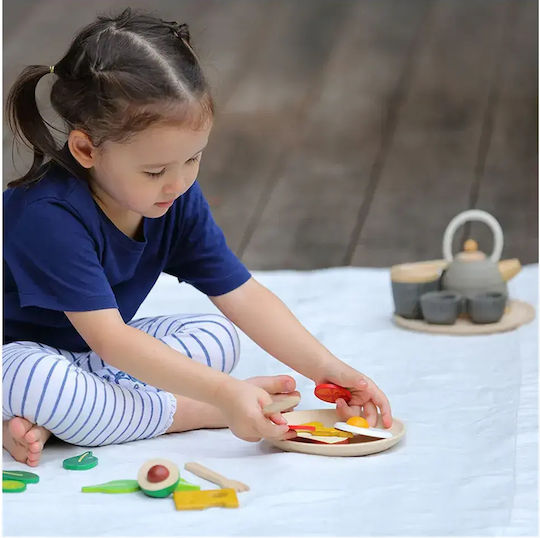 Plan Toys Stacking Toy Tower of Hanoi made of Wood for 36++ Months