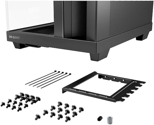 Be Quiet Light Base 500 Gaming Midi Tower Кутия за Компютър със Страничен Прозорец Черна