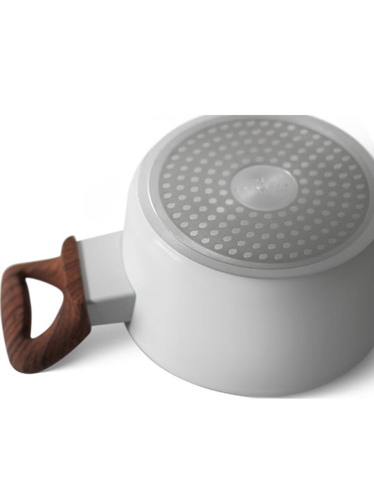Edenberg Kochgeschirr Töpfe Set White EB-7435 8Stück