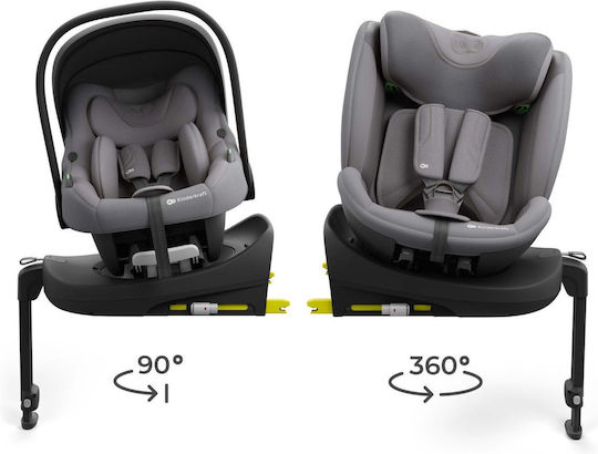 Kinderkraft Endura Safe Modular System Baby Car Seat i-Size with Isofix Grey 0-36 kg