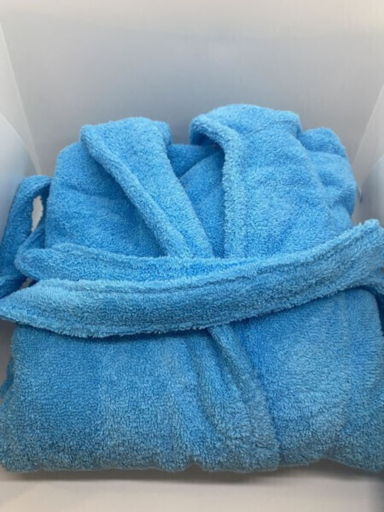 Belotex Παιδικό Μπουρνούζι Light Blue με Κουκούλα