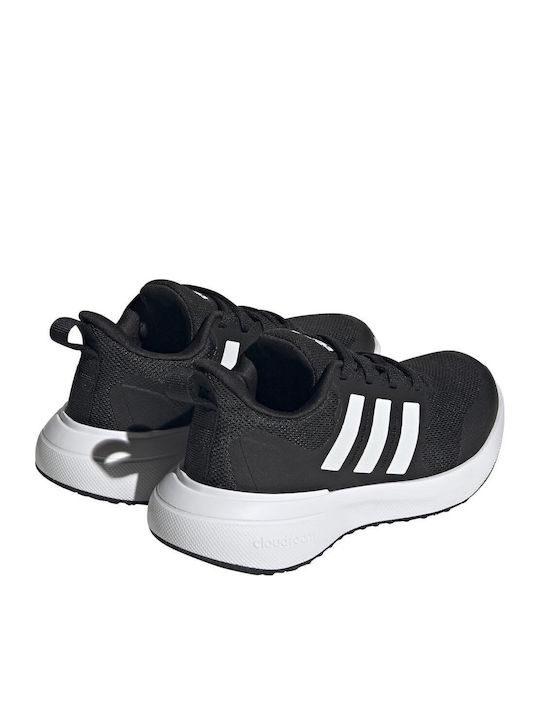FortaRun 2.0 Cloudfoam Kids Sports Shoes Running with Laces Black