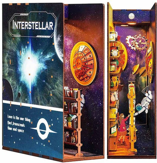 Tonecheer Παιχνίδι Κατασκευών Book Nook Kit Interstellar DIY