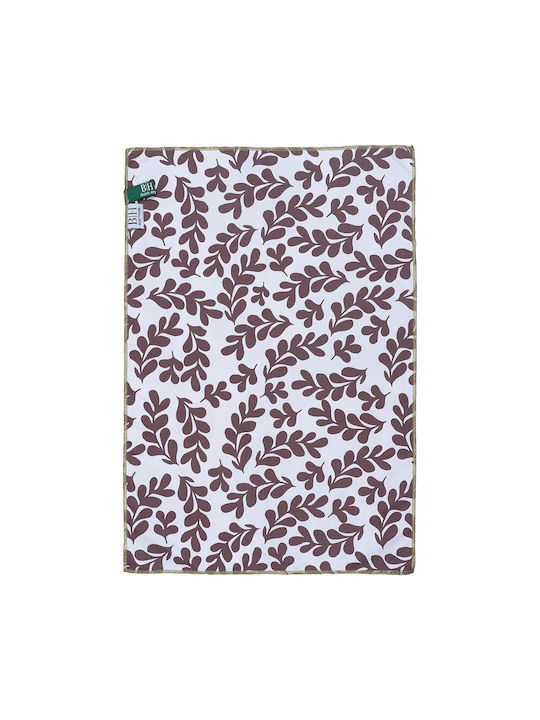 Beauty Home Kitchen Towel Made Of 100% Cotton In Green Colour 40x60cm