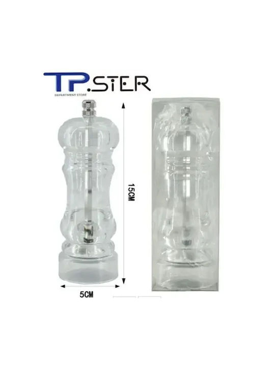 Tpster Manual Set Spice Mills made of Plastic 1pcs