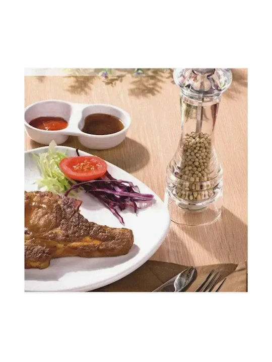 Tpster Manual Set Spice Mills made of Plastic 1pcs