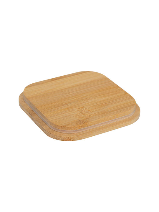 5Five 5Five Lebensmittelgläser & Behälter Kaffee Zucker Tee mit Deckel Metallisch Beige 11.5x11.5x19cm 1 Stück