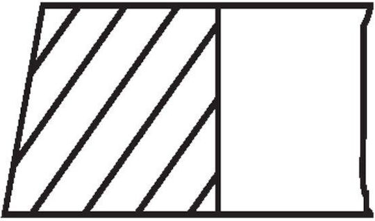 Piston Ring Set Mahle 007 Rs 00150 0n0