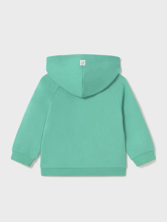 Kinder-Sweatshirt mit Kapuze und Taschen Mint Play