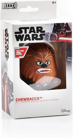 Bitty Boomers Star Wars: Chewbacca Bluetooth Speaker with Battery Life up to 4 hours coffee