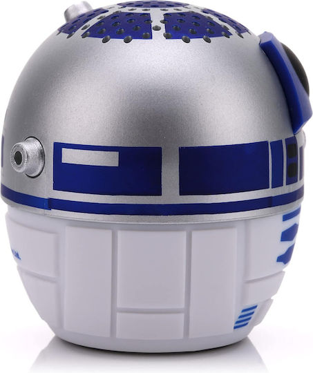 Bitty Boomers Star Wars: R2-D2 Bluetooth високоговорител с живот на батерията до 4 часа Син