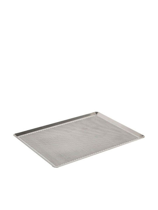De Buyer Ταψί Ορθογώνιο από Ανοξείδωτο Ατσάλι 30x40cm