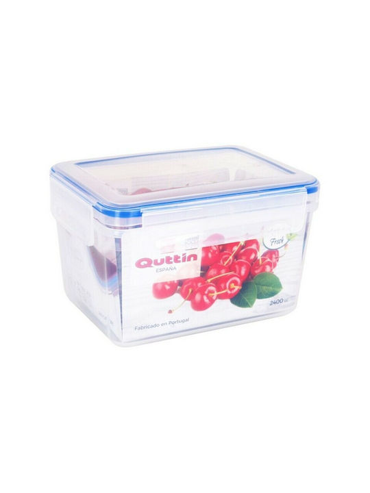 Quttin Plastic Lunch Box Transparent 500ml