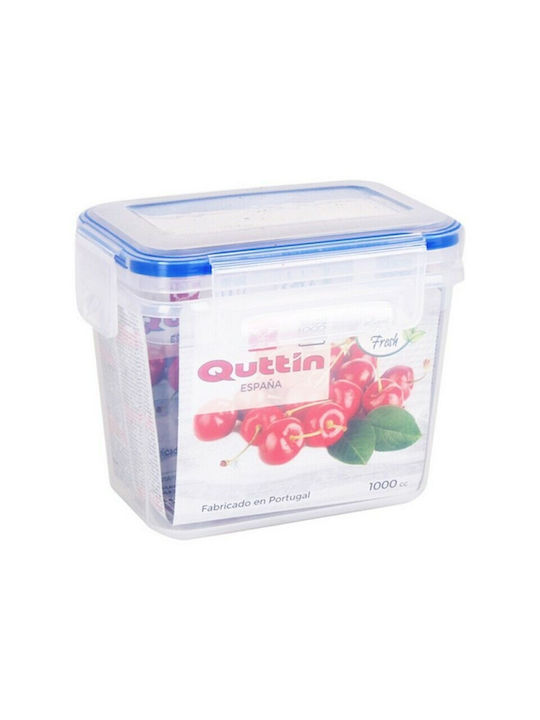 Quttin Plastic Lunch Box Transparent 500ml