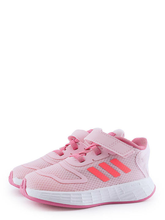 Duramo Duramo 10 EL I Kids Sports Shoes Running with Hoop & Loop Closure Clear Pink / Acid Red / Rose Tone