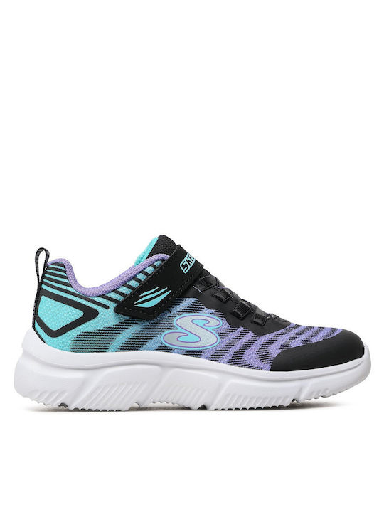 Go Run 650 Kids Sports Shoes Running with Hoop & Loop Closure Purple