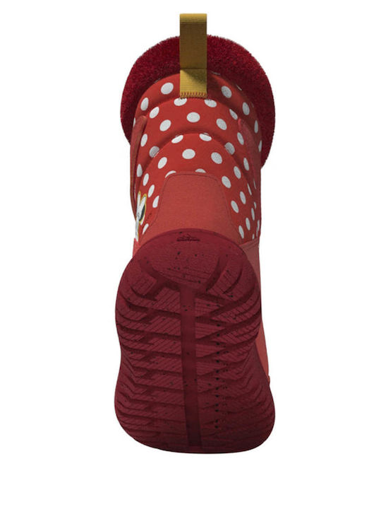 Winterplay x Disney Kids Snow Boots with Velcro Bright Red / Cloud White / Better Scarlet