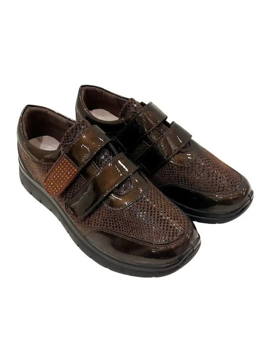 Γυναικεία Sneakers Μπρονζέ