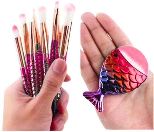 Lean Toys Professionelles Make-up Pinsel Set für Foundation 8 Stück
