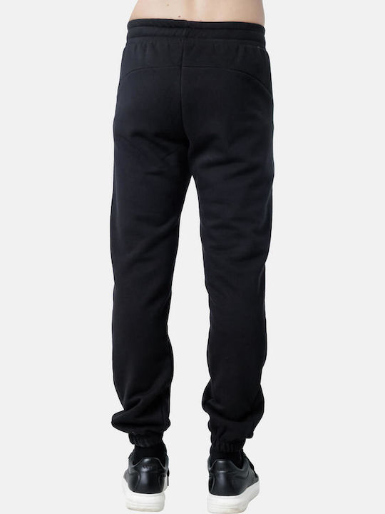 Sweatpants With Elastic Black