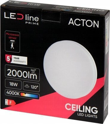 V-TAC Deckenleuchte Badezimmer mit Integrierter LED
