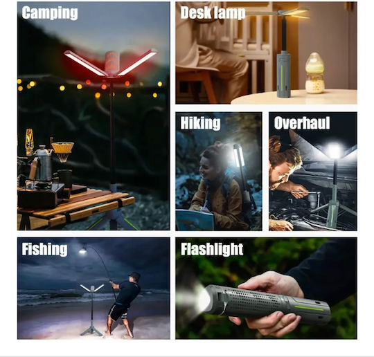 Rechargeable LED IP44 with Brightness up to 1000lm Portable