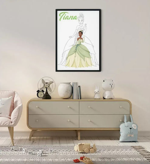 Детска Рамка Princess Tiana 30x40см
