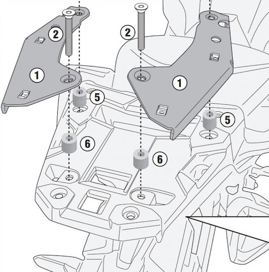 Givi Rack for Honda Forza 750