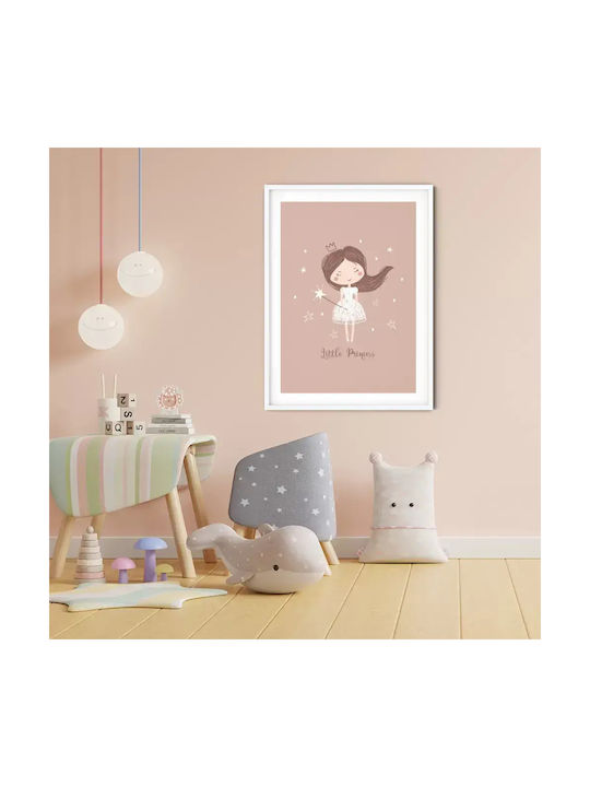 Παιδικό Κάδρο Little Princess 30x40εκ.