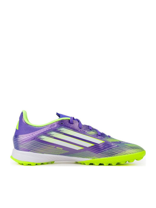 F50 League TF Ghete De Fotbal Pentru Copii Cu Talpă Cu Crampoane Violet