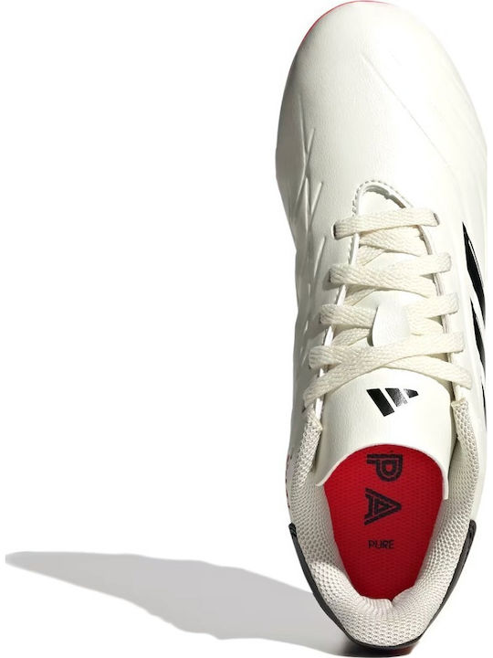Pure 2 Kids Molded Soccer Shoes White