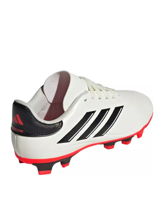 Pure 2 Kids Molded Soccer Shoes White
