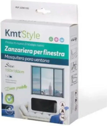 Window Mosquito Net with Velcro Permanent 180x150cm Window Mosquito Net with Velcro Permanent 180x150cm