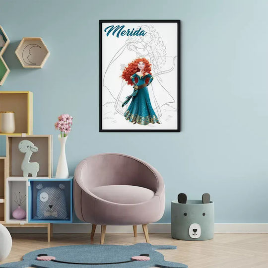 Princess Merida 21x30cm