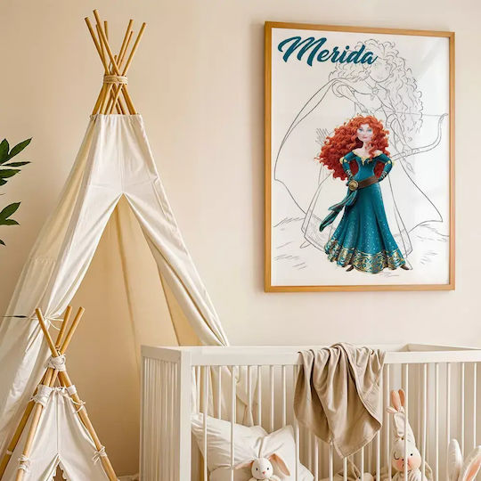 Princess Merida 21x30cm
