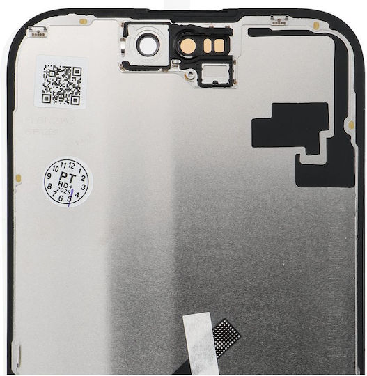 Οθόνη mit Touch-Mechanismus für iPhone 16 (Schwarz)