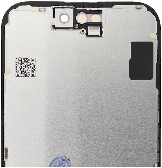 Екран със Сензорен Механизъм и Рамка за IPHONE 15 (Черен)