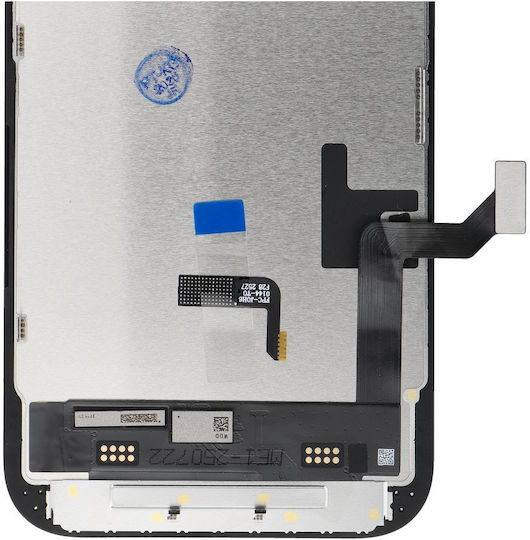 Екран със Сензорен Механизъм и Рамка за IPHONE 15 (Черен)
