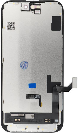 Екран със Сензорен Механизъм и Рамка за IPHONE 15 (Черен)