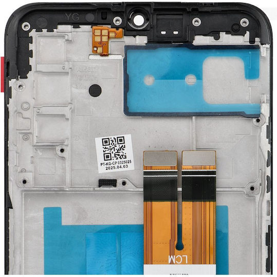 Screen with Touch Mechanism and Frame for SAMSUNG A03S A037G (Black)