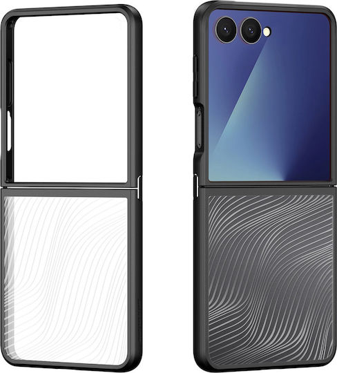 Dux Ducis Aimo Задна корица Силикон / Пластмаса Черен (Galaxy Z Flip7)