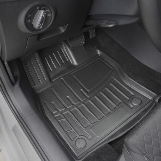 Umbrella Set Covorașe Față și Spate 2buc din Furtun pentru Dacia Duster Negre