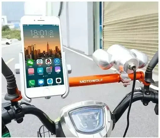 Motowolf Mdl3514 Μπάρα Στήριξης για Βάση Κινητού Μοτοσυκλέτας