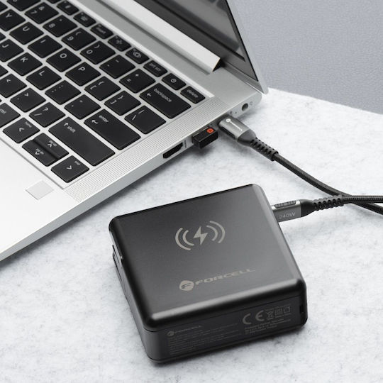 Forcell F-Energy MagSafe Power Bank 15000mAh 45W Power Delivery / Quick Charge 3.0 Black