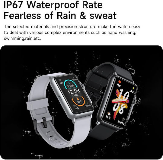 Awei H28 Smartwatch με Παλμογράφο (Μαύρο)