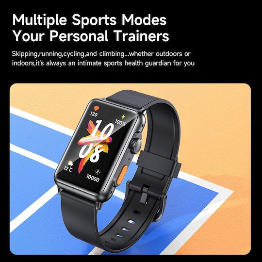 Awei H28 Smartwatch με Παλμογράφο (Μαύρο)
