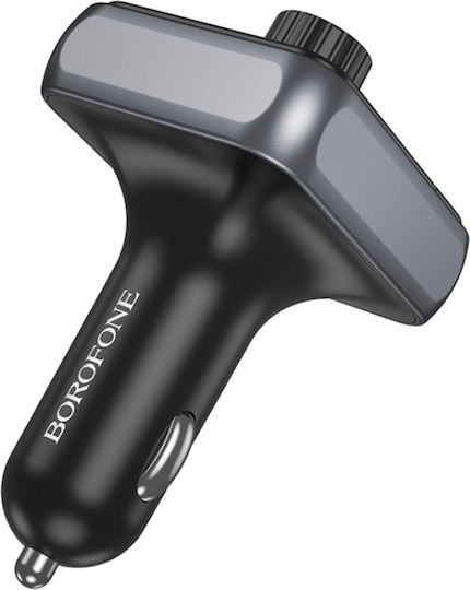 Borofone FM Transmitter Αυτοκινήτου BC50 mit USB / Typ-C,TC-TC