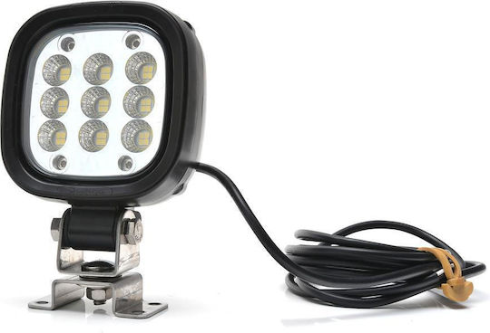 WAS Τετράγωνος Προβολέας Αυτοκινήτου LED Universal 12 / 24V 49cm 1τμχ